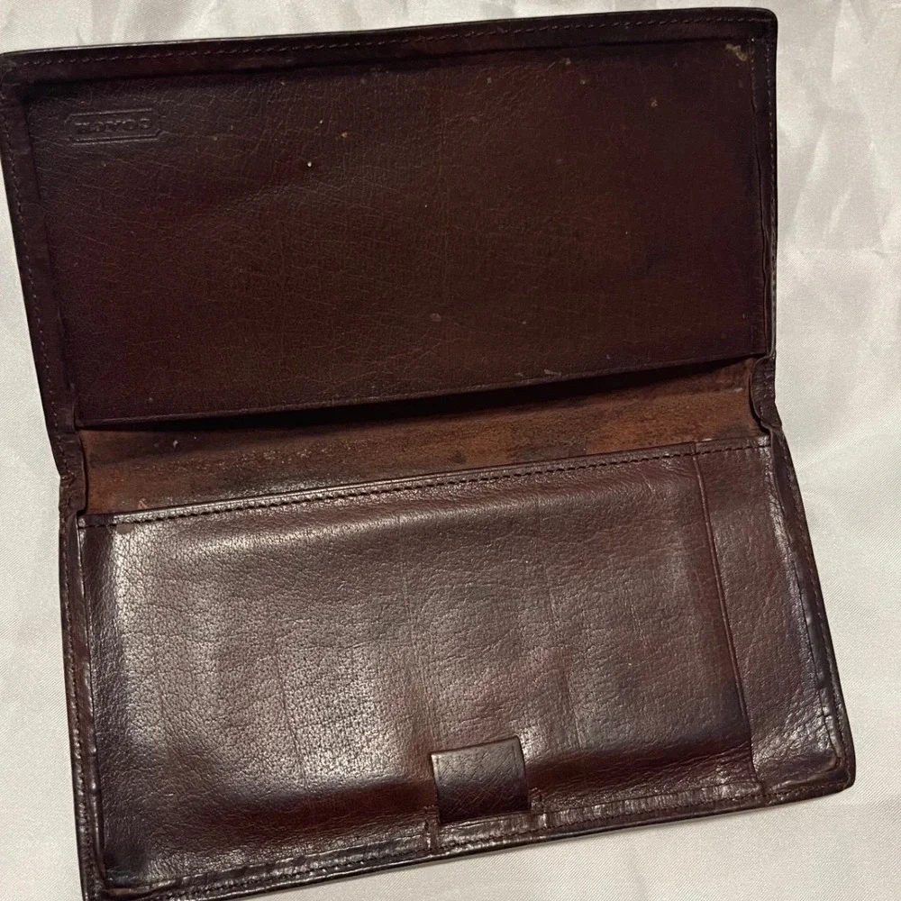 Coach vintage checkbook